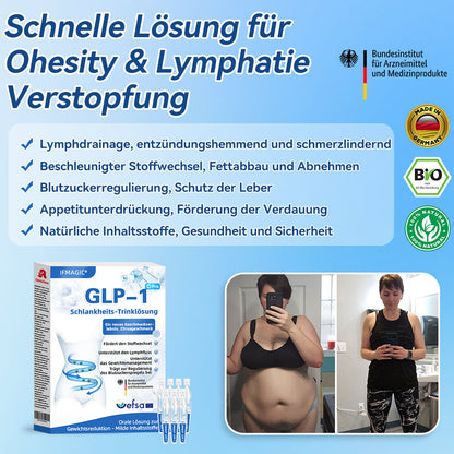 IFMAGIC® GLP-1 Pro Schlankheits-Trinklösung 7 Tage sichtbare Wirkung, keine Nebenwirkungen, geeignet für alle Altersgruppen 🌹