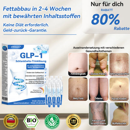 IFMAGIC® GLP-1 Pro Schlankheits-Trinklösung 7 Tage sichtbare Wirkung, keine Nebenwirkungen, geeignet für alle Altersgruppen 🌹