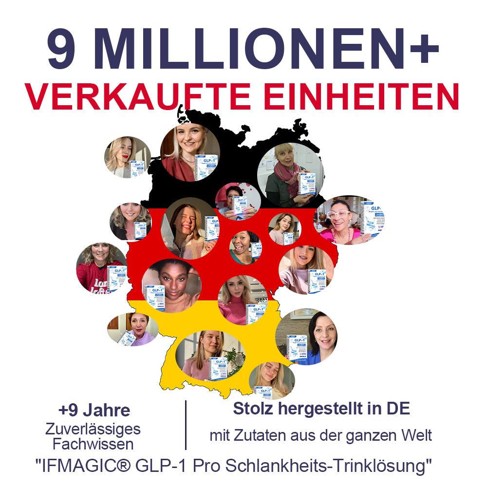 IFMAGIC® GLP-1 Pro Schlankheits-Trinklösung 7 Tage sichtbare Wirkung, keine Nebenwirkungen, geeignet für alle Altersgruppen 🌹